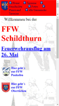 Mobile Screenshot of ffw-schildthurn.zeilarn.de